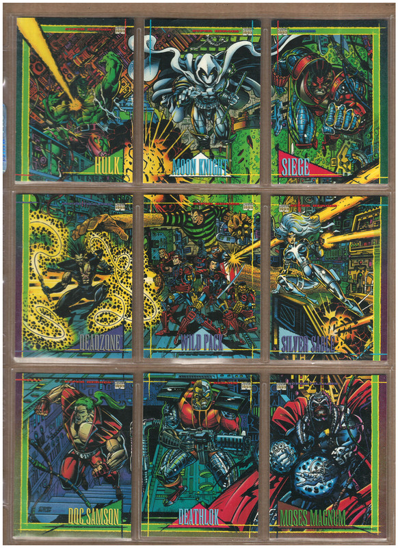 1993 SKYBOX MARVEL UNIVERSE SERIES 4 CARDS SINGLES – PICK YOUR CARD