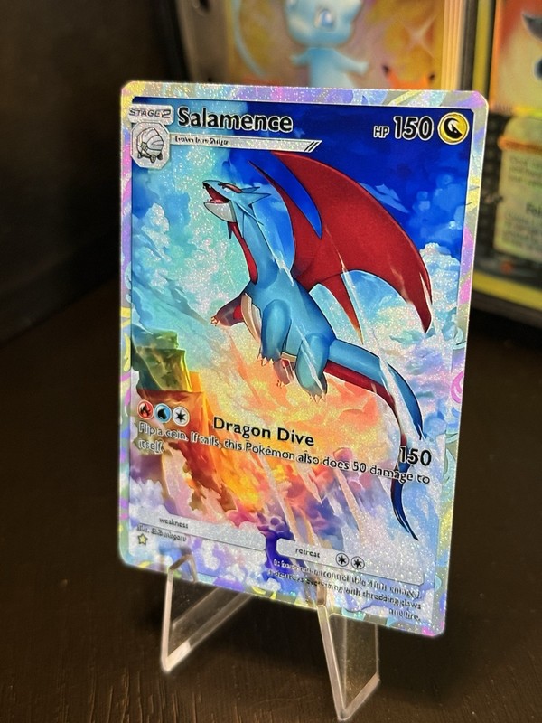 Pokemon TCG Pocket Salamence Card – Printed Sharp! | Fantastical Parade