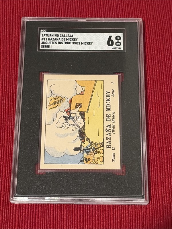1936 Disney Mickey Mouse Saturnino Calleja Juguettes Hazana De Mickey SGC 6