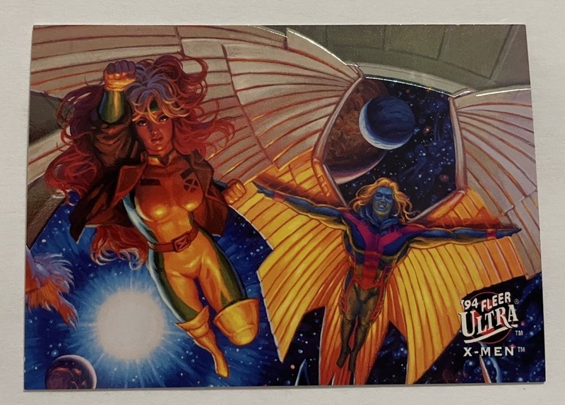 1994 Fleer Ultra X-Men Team Portraits # 4 Rogue & Archangel