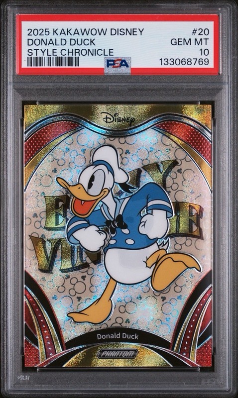 💎 2025 KAKAWOW PHANTOM DISNEY STYLE CHRONICLE 20 DONALD DUCK