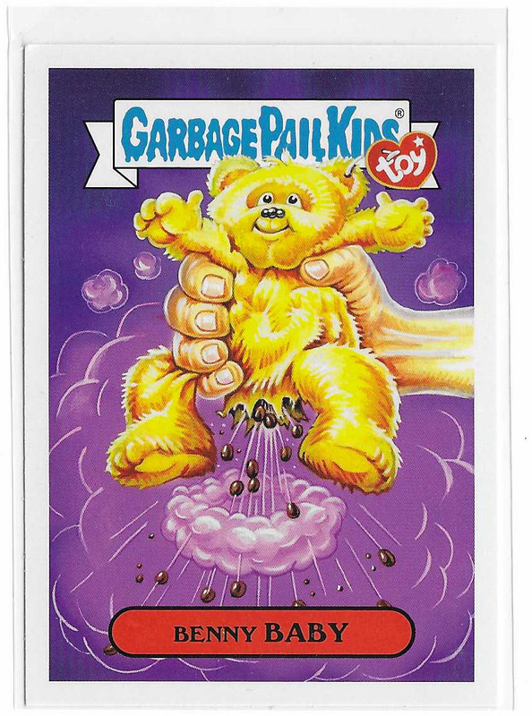 2019 Garbage Pail Kids We Hate the ’90s Tops GPK Benny Baby 16a GPK