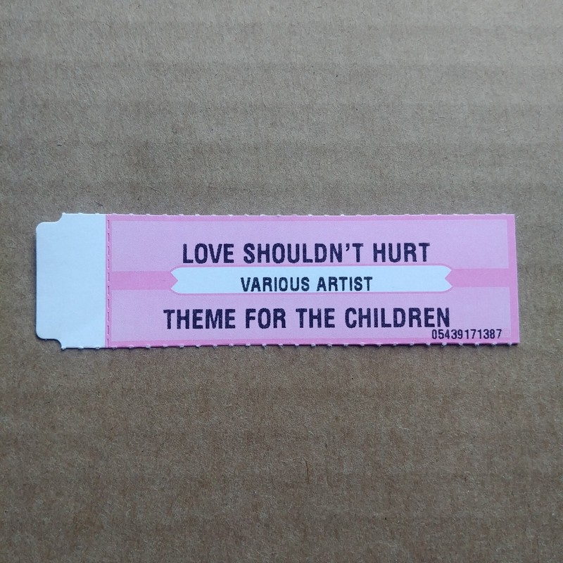 VARIOUS ARTISTS Love Shouldn’t Hurt/Theme Children JUKEBOX STRIP Record 45 7″