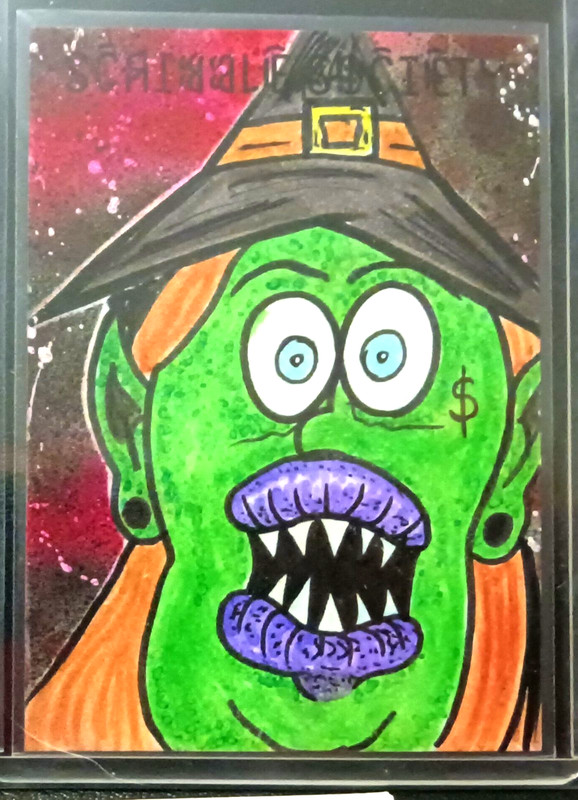 Scribble Society Sketch Card – GPK Spoof Troop MS40K By Tragic Arts And Knox$